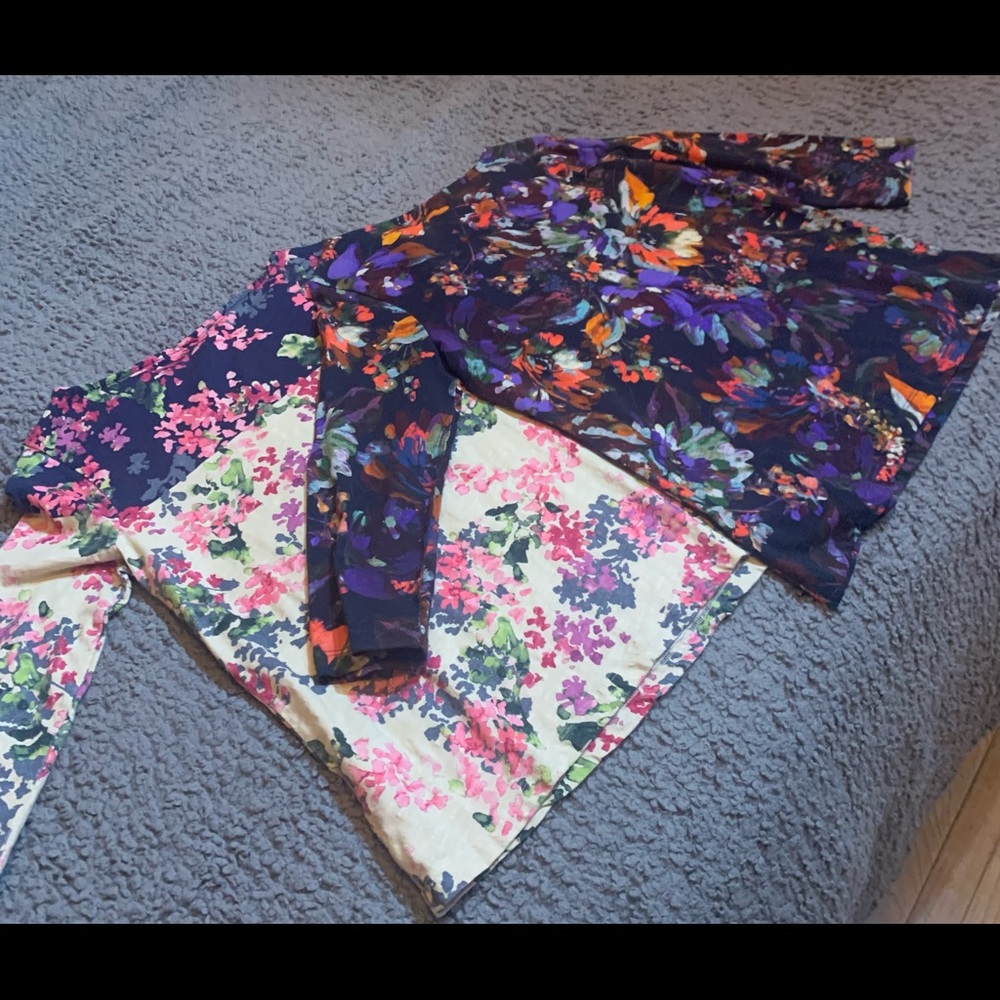 Two lands End cotton tops